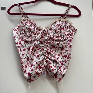 NWT For Love & Lemons + Victoria’s Secret Bustier XL